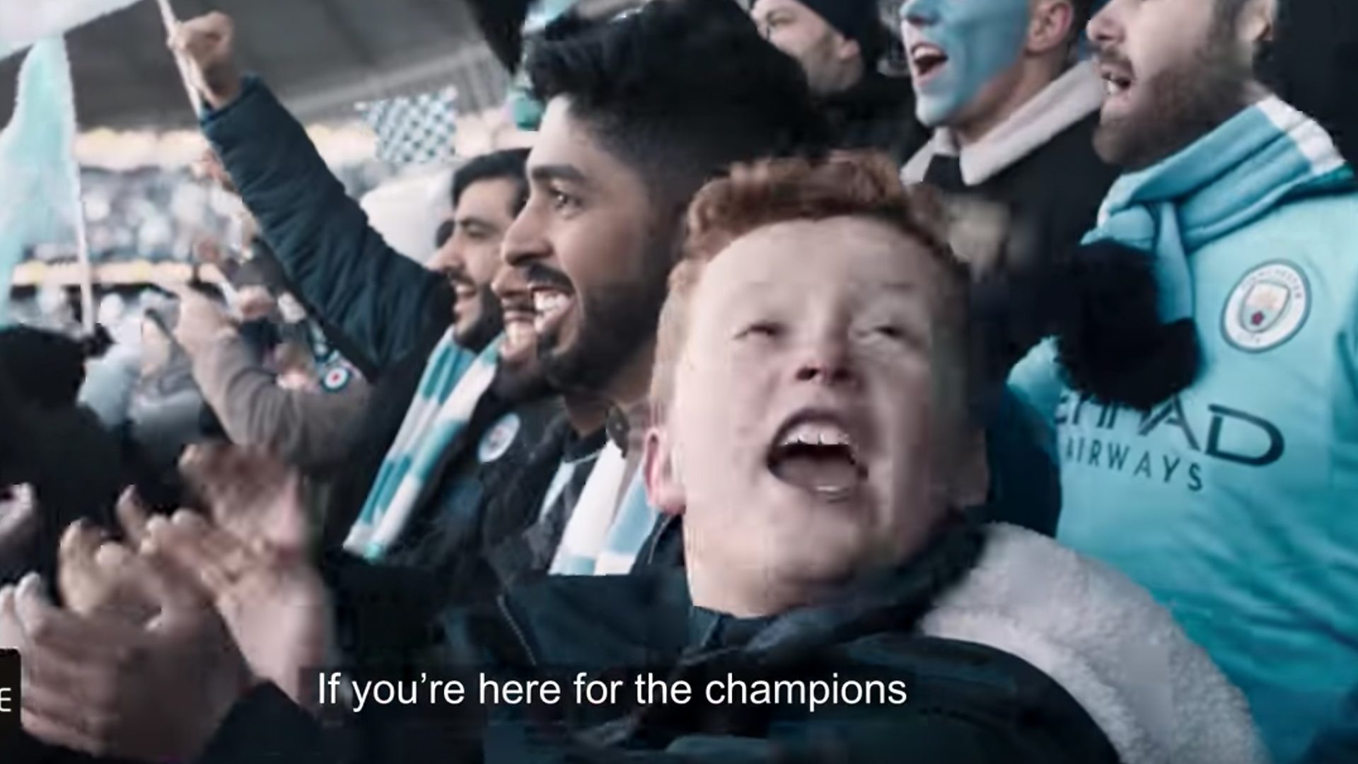 Manchester City celebration video