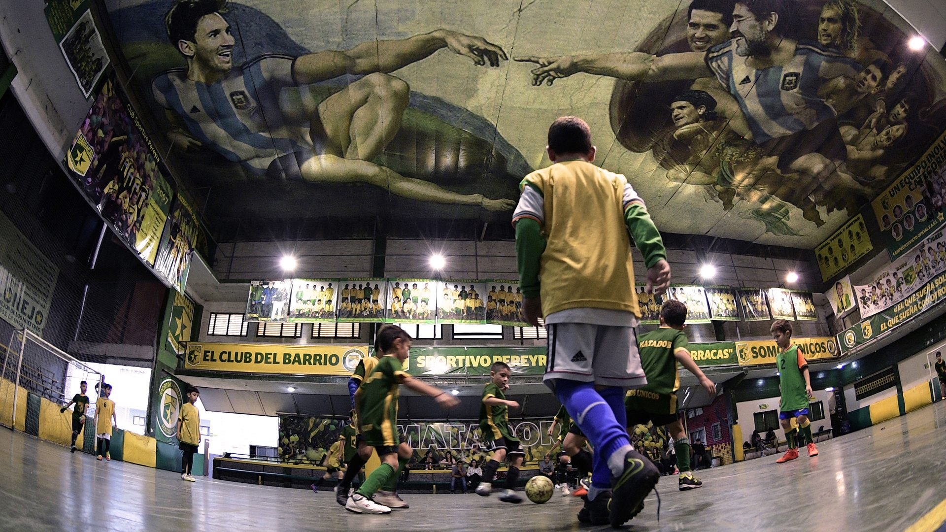 Indoor football in Buenos Aires