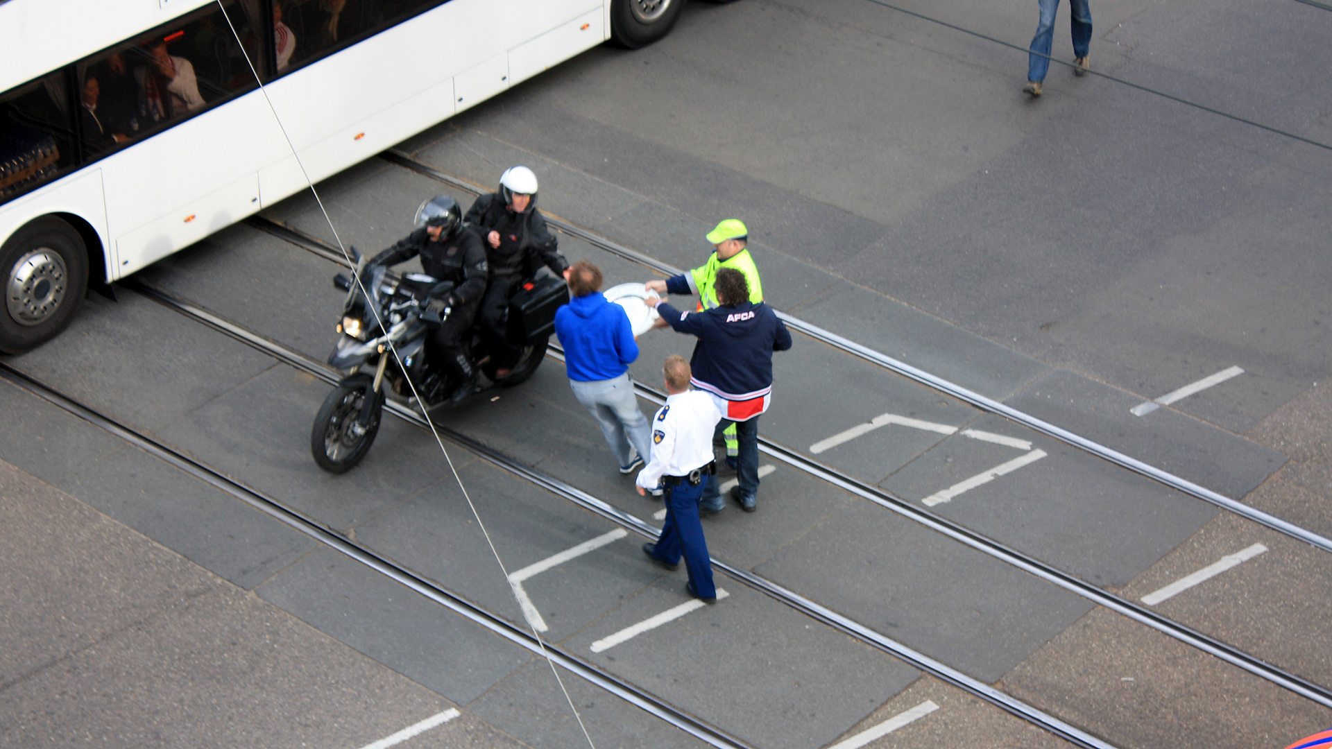 Dutch trophy dropped from bus