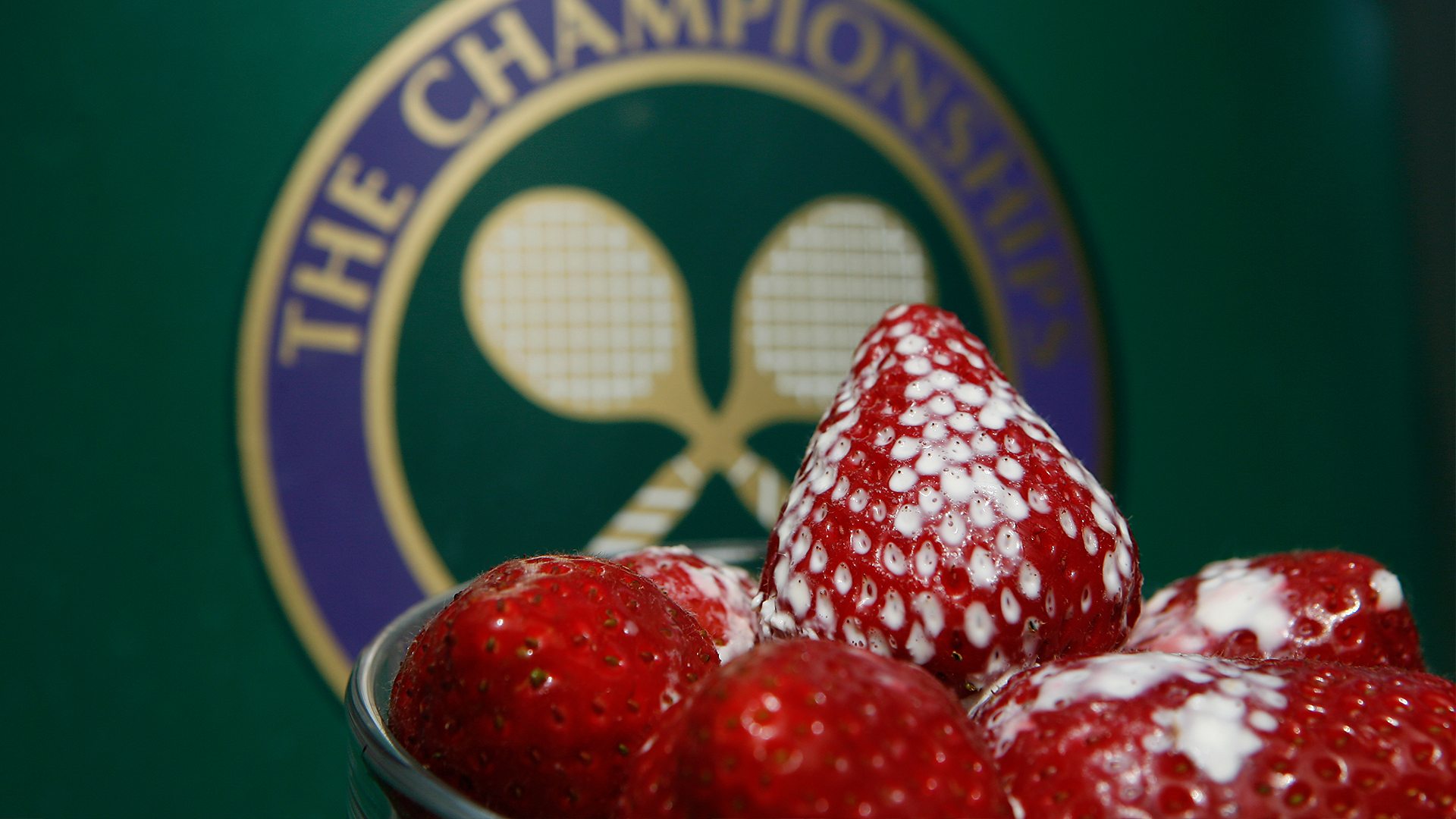 Strawberries and cream at Wimbledon