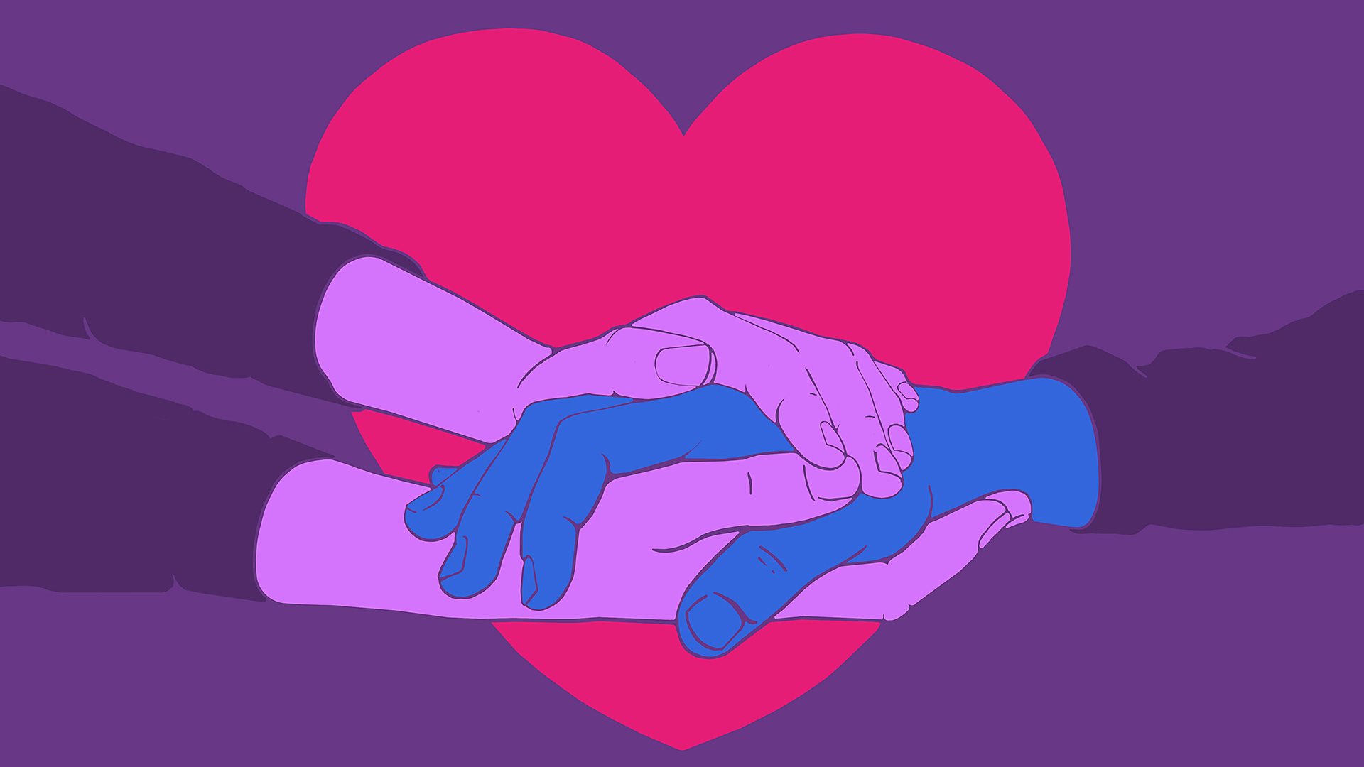 An illustration of his return to dating