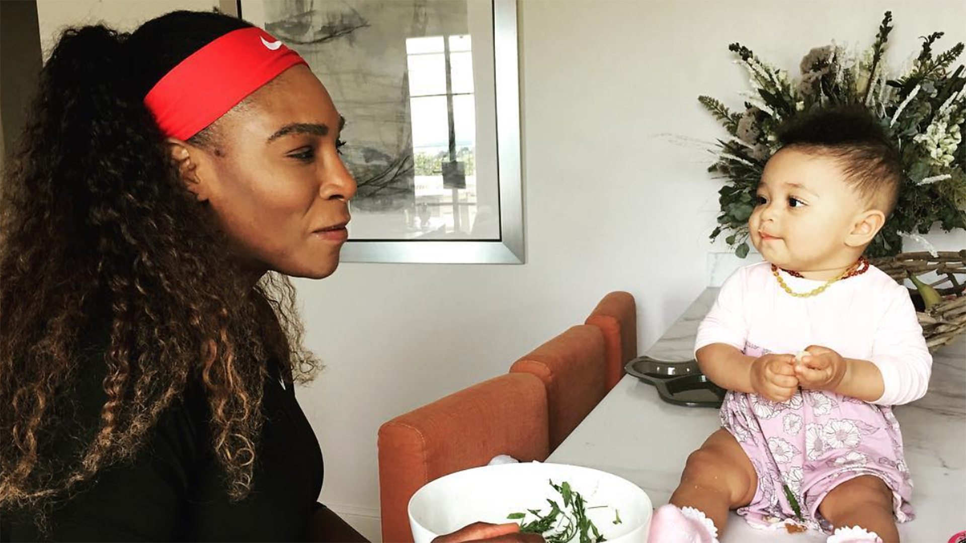 Serena Williams opens up about missing her baby's first steps - BBC Three