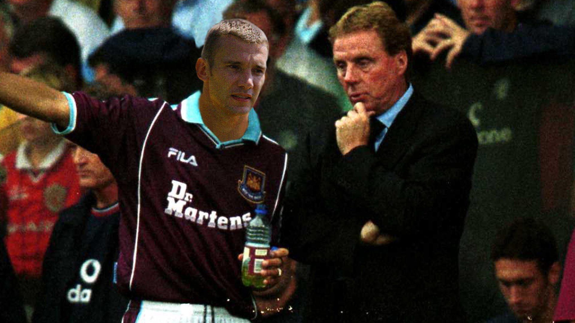 Shevchenko and Harry Redknapp