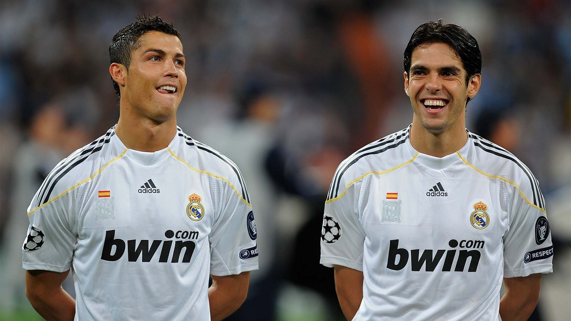 Cristiano Ronaldo and Kaka at Real Madrid