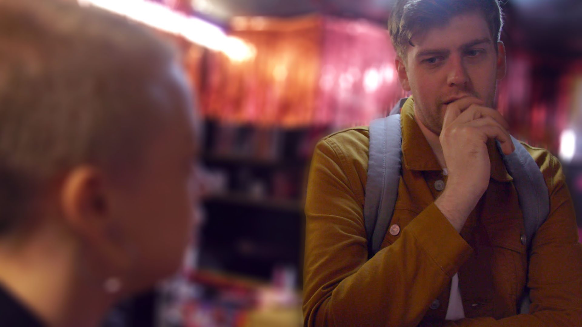 Adam and Kelsie in a Sex Shop