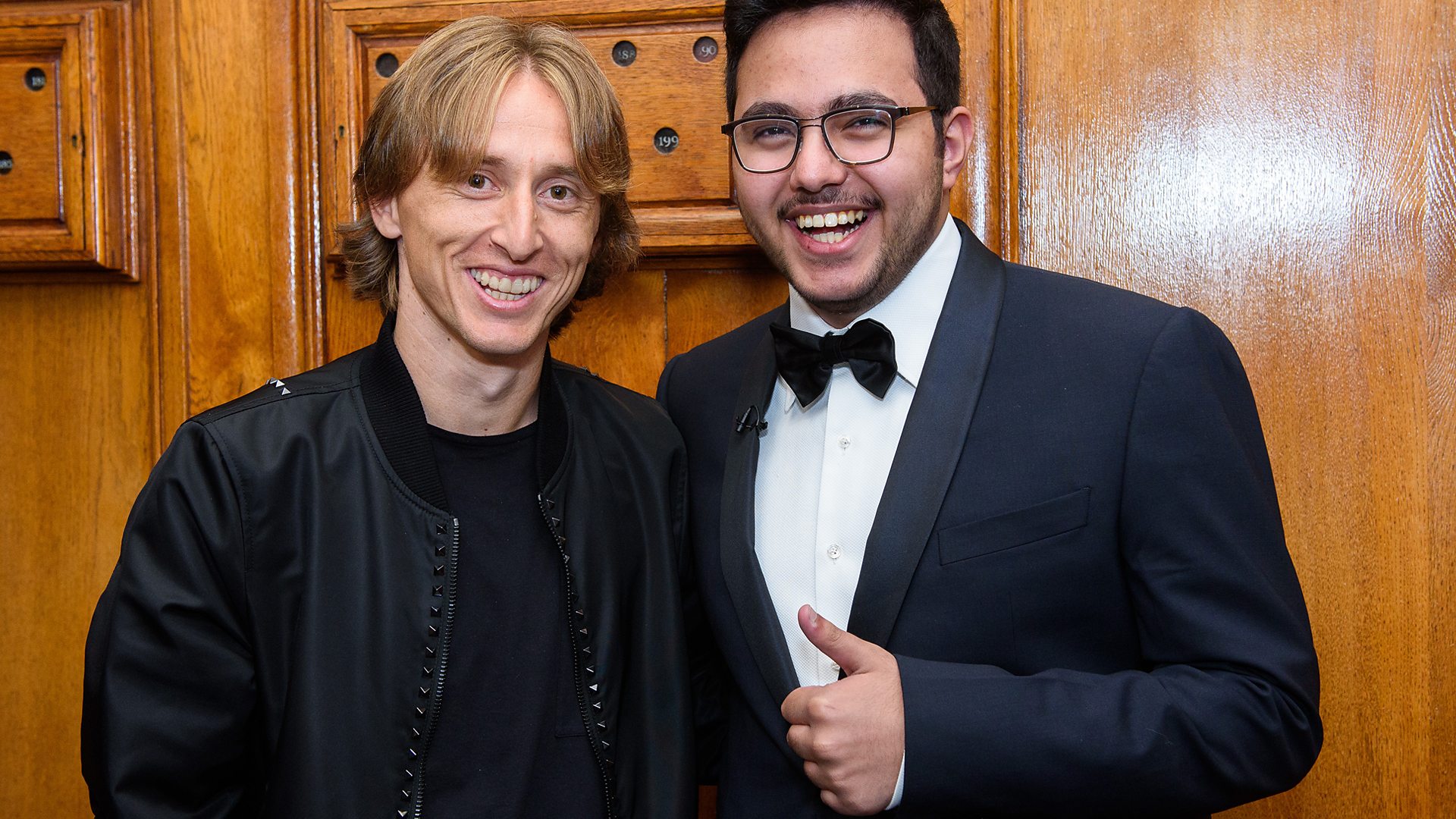 Luka Modric and Mosaad Aldossary