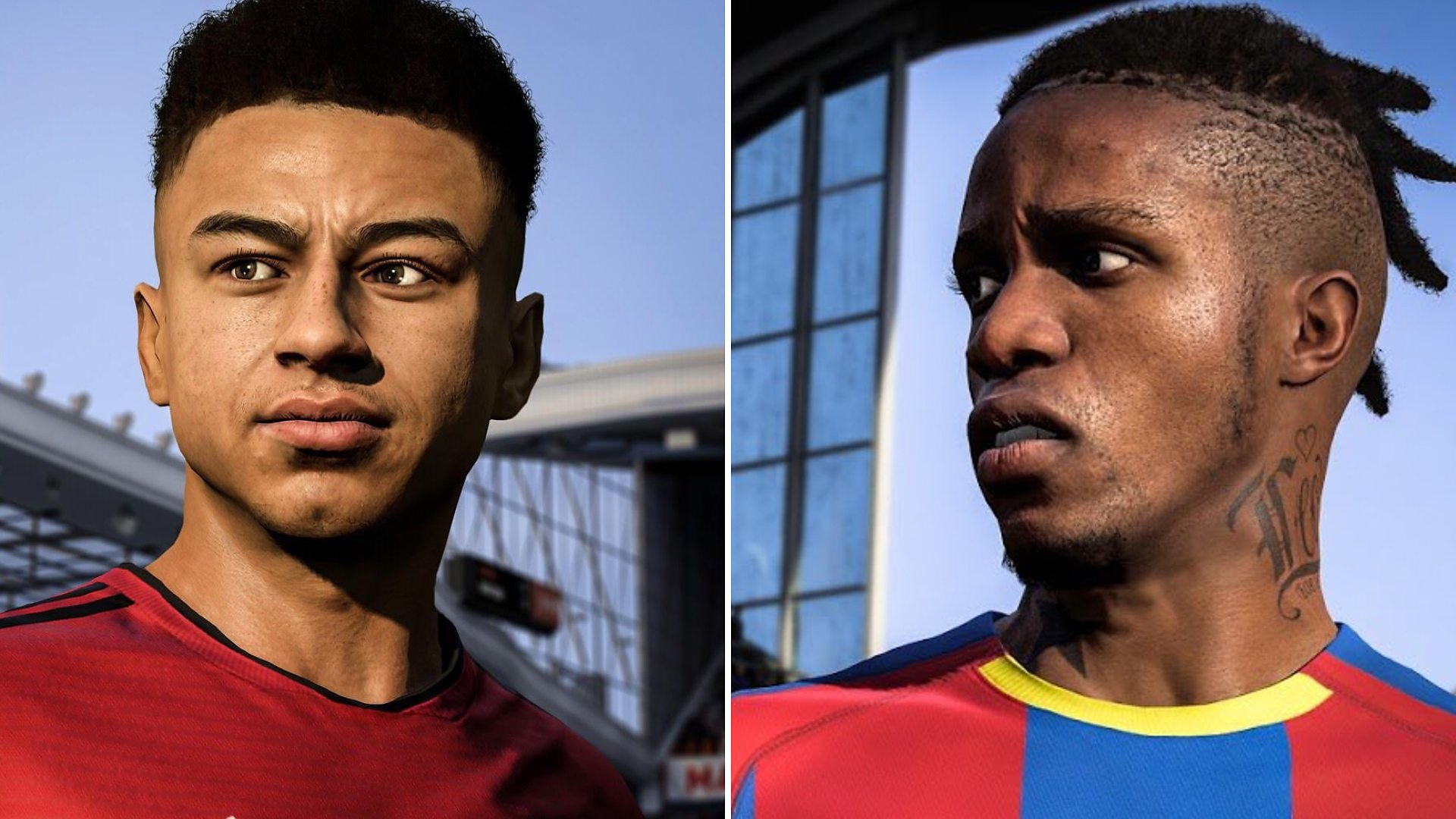 Jesse Lingard and Wilfried Zaha in new Fifa 19