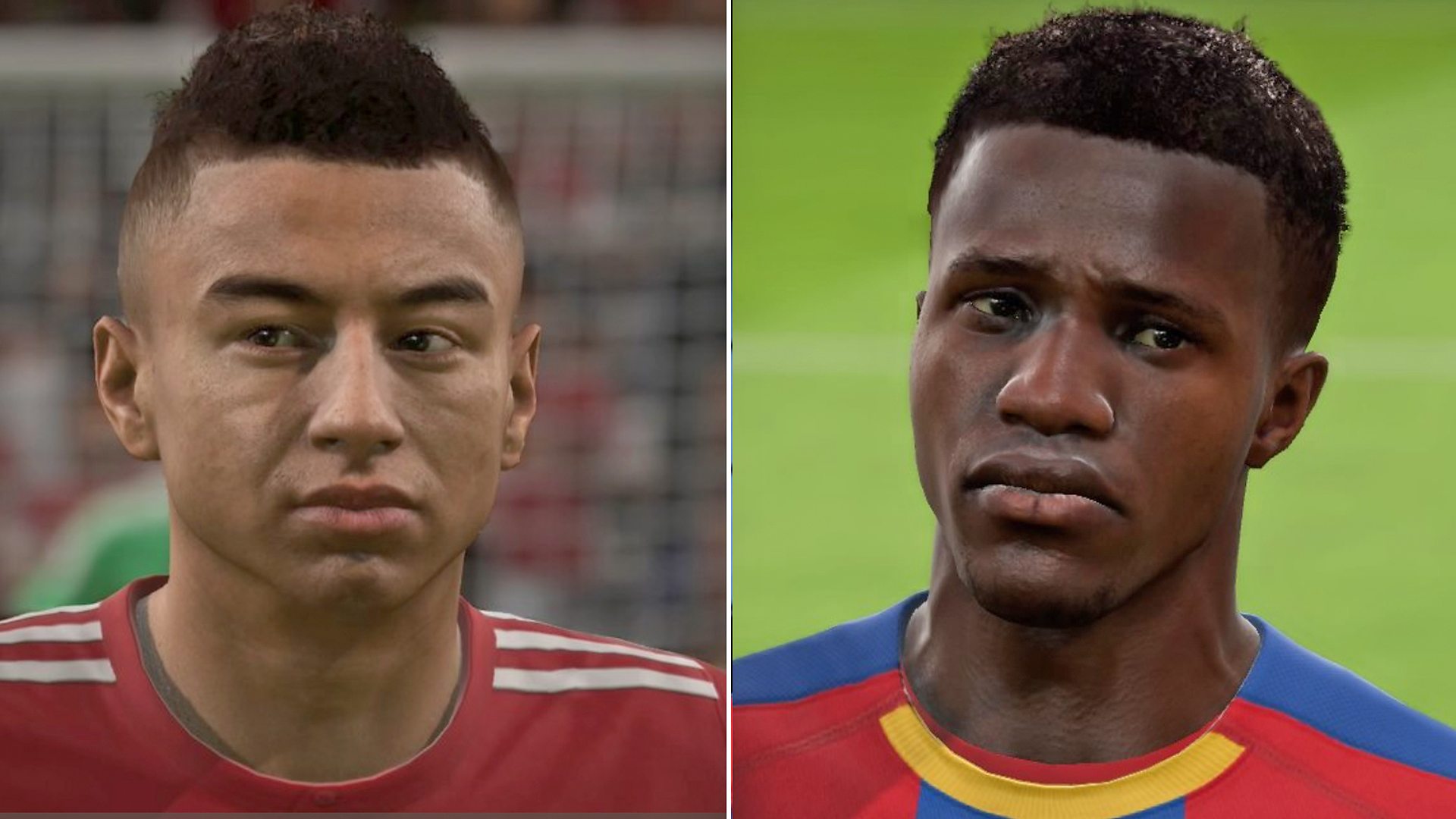 Jesse Lingard and Wilfried Zaha, Fifa 19