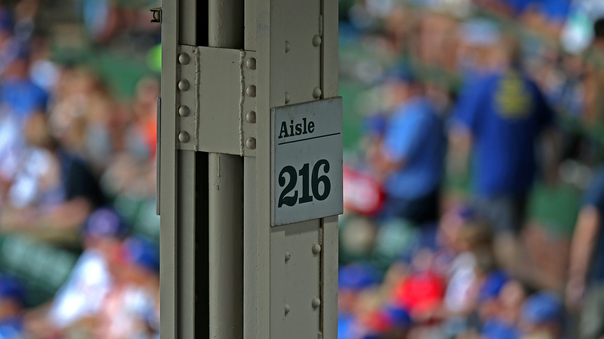 Obstructed view at Wrigley Field