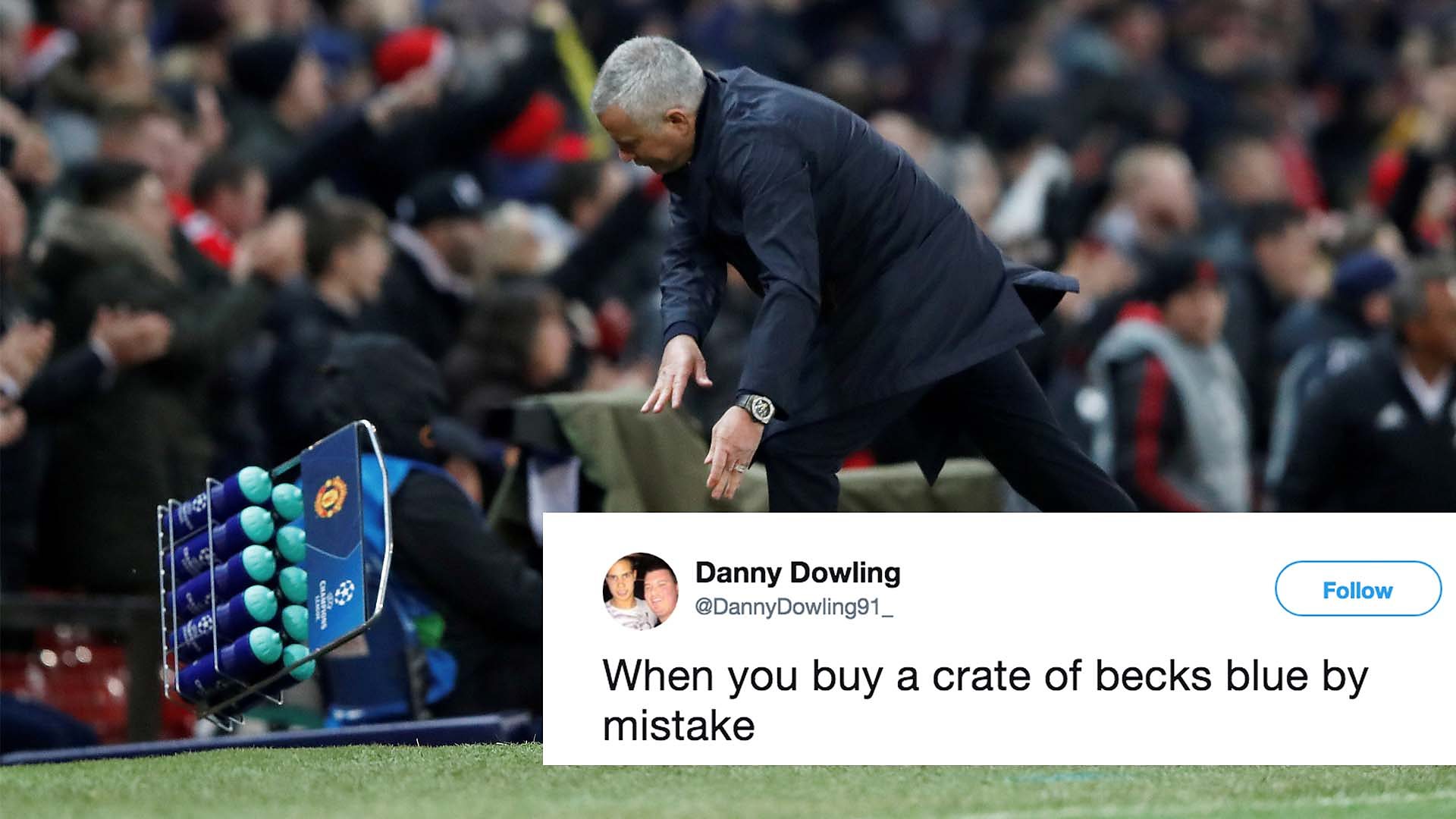 A tweet from Danny Dowling