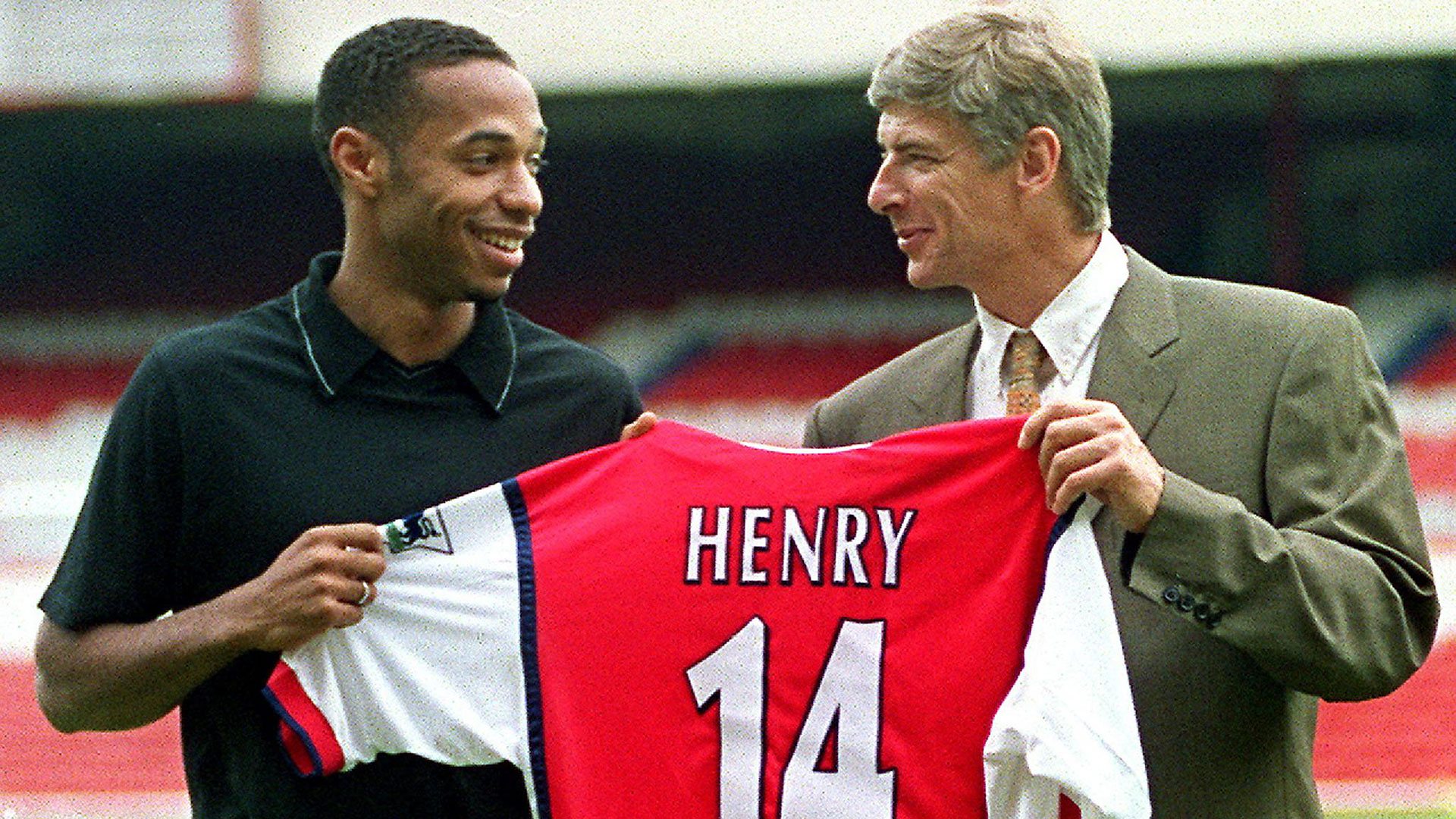 Henry and Wenger in 1999