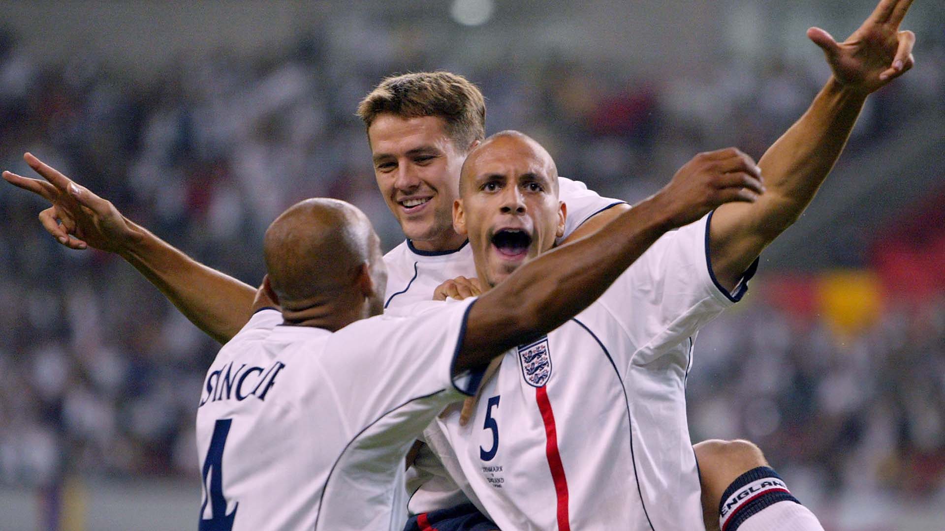 Rio Ferdinand at World Cup 2002