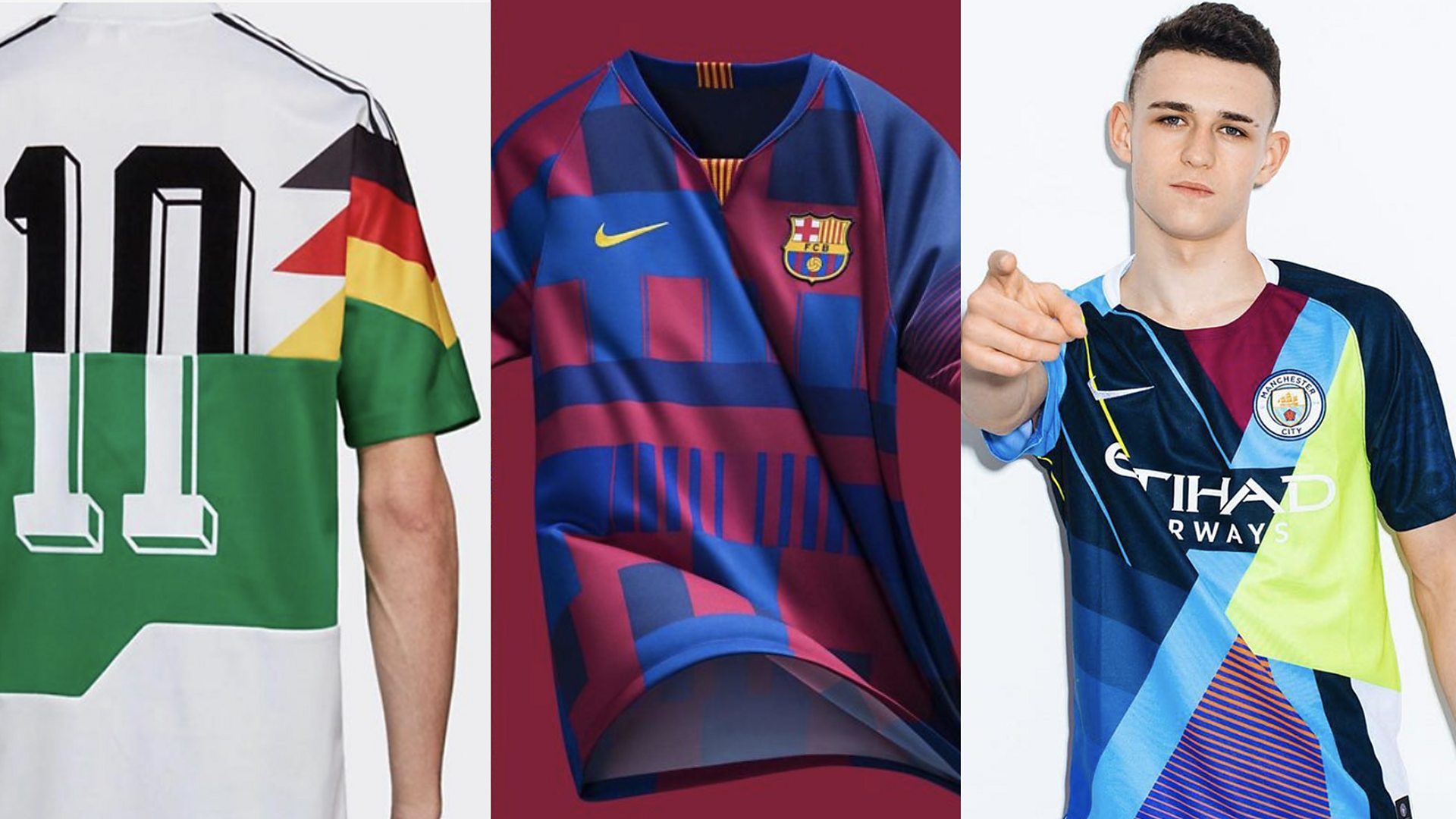 Mash up football shirts are definitely a thing now BBC Three