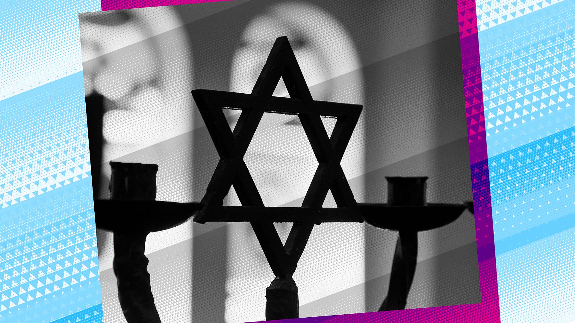 Star of David in a Synagogue