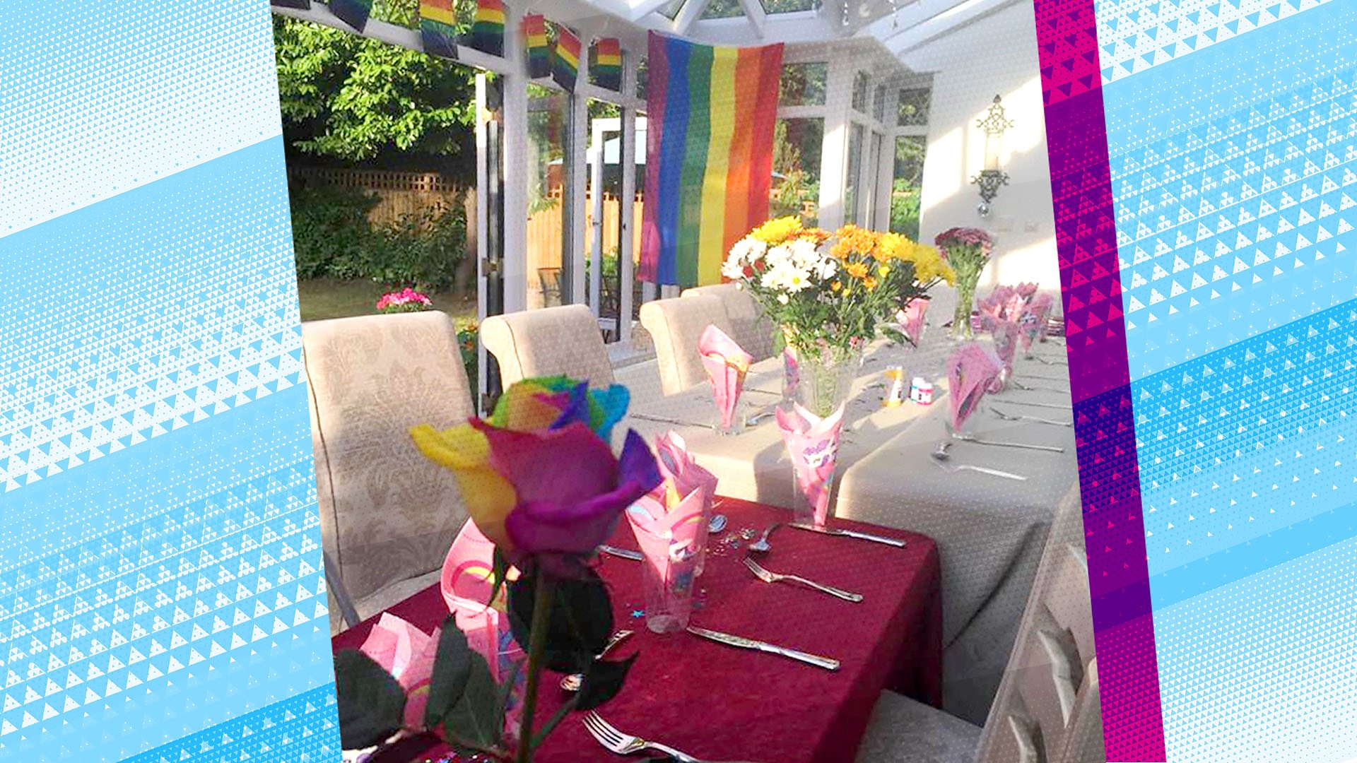 Pride themed Shabbat dinner