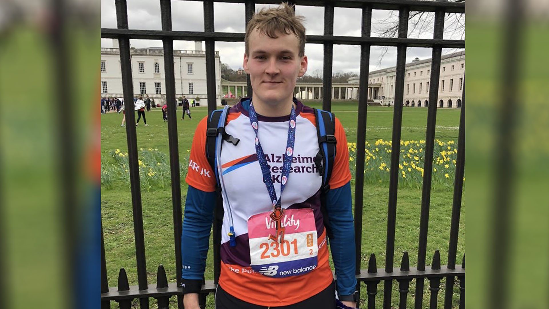 Chris running for charity