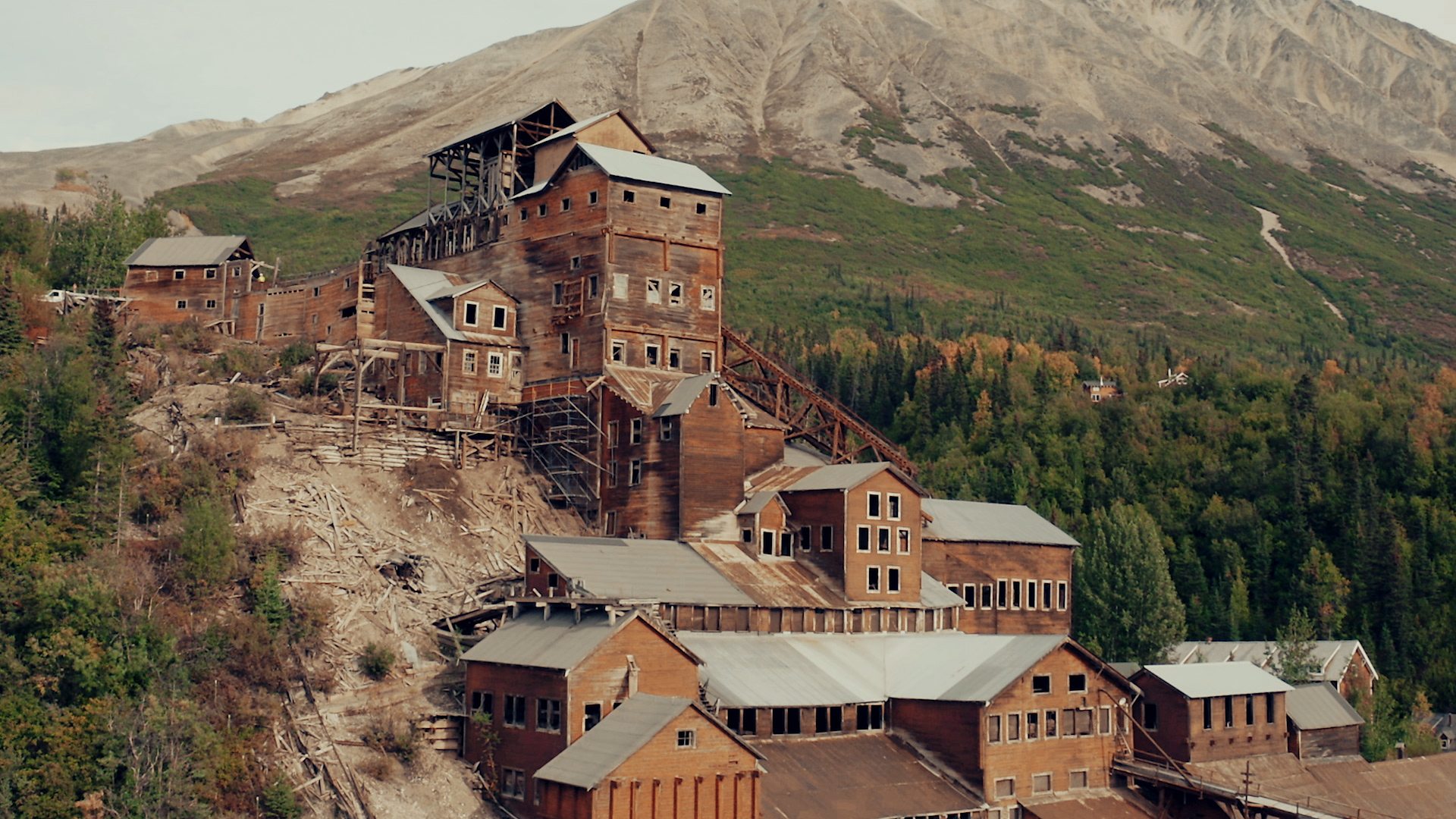 The picturesque ghost town at the end of the world