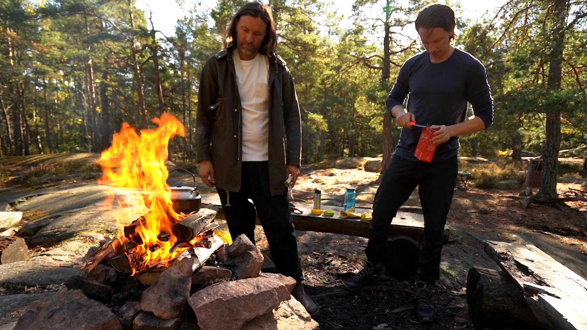 Outdoor Cooking Wars: Gas Versus the Open Fire