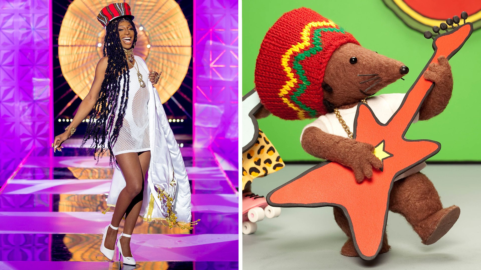 baby Rastamouse drag race uk