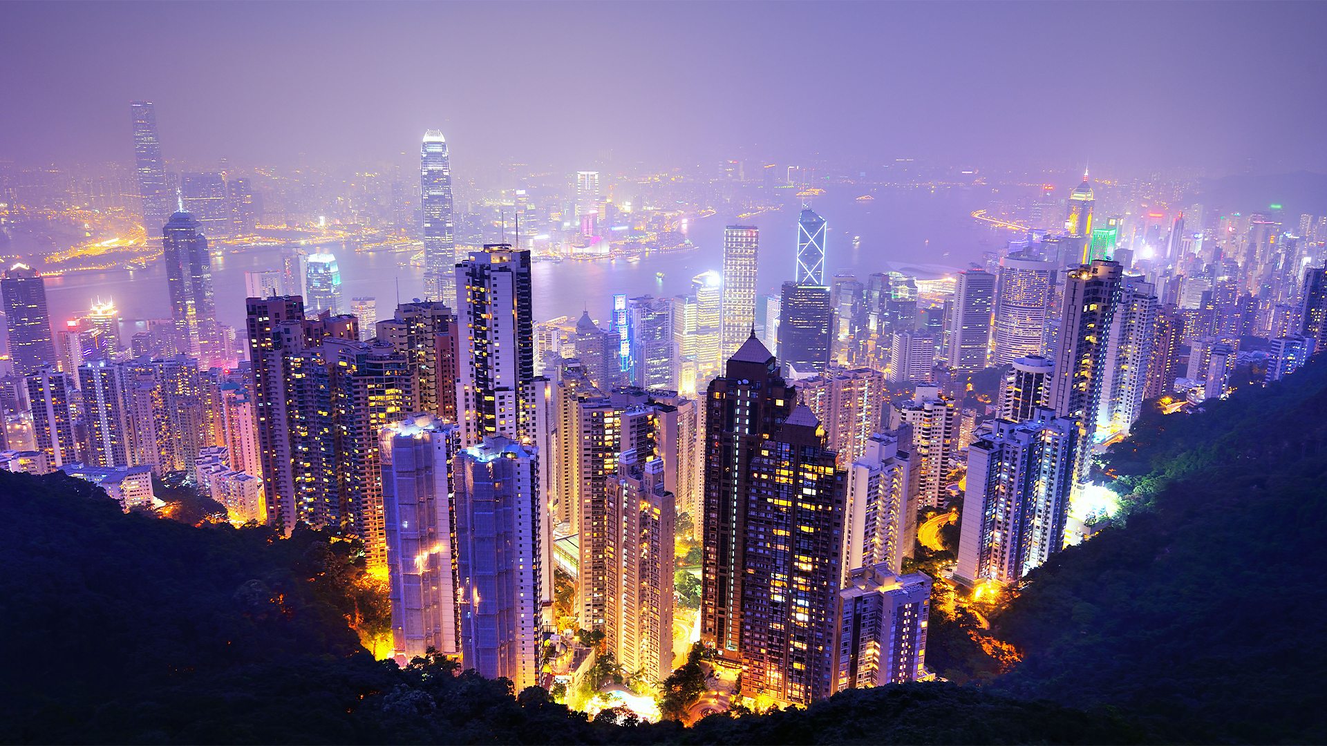 Hong Kong skyline