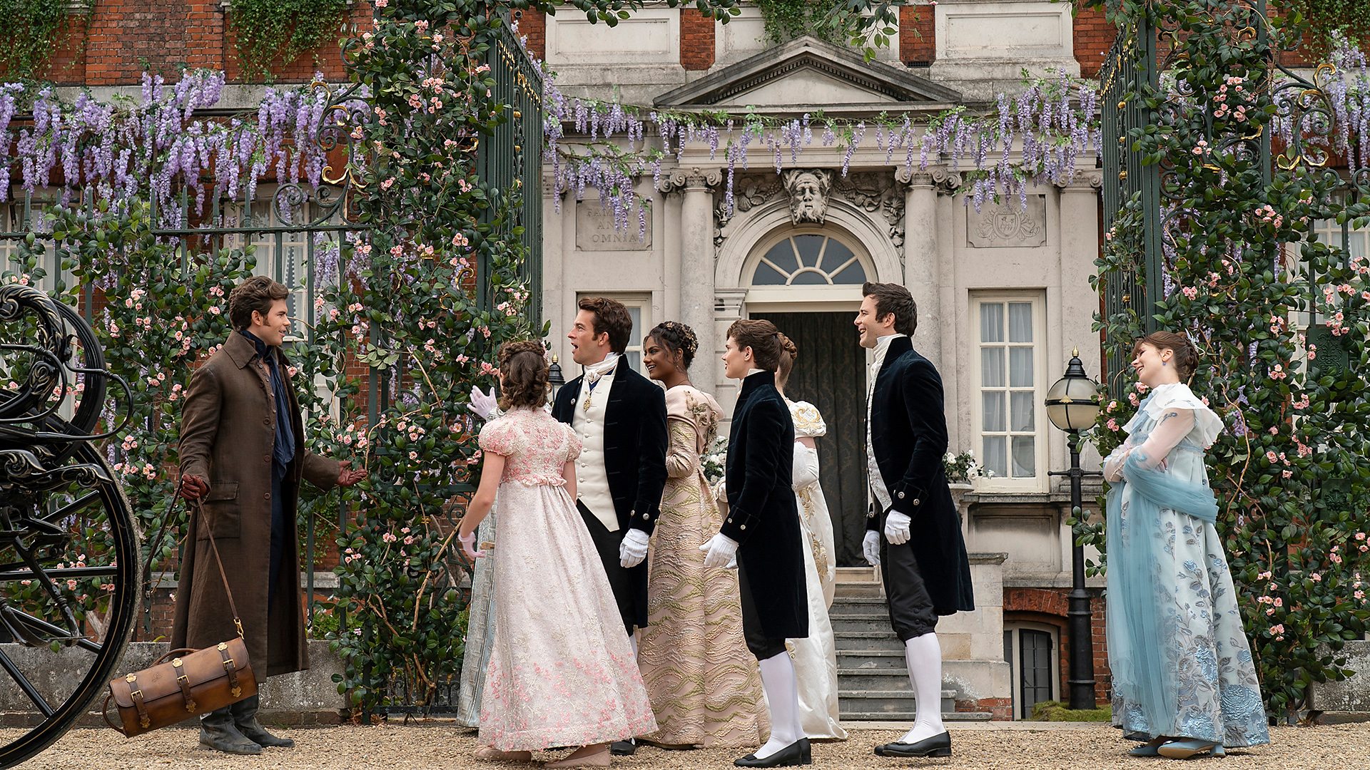 Seven new Bridgerton filming l