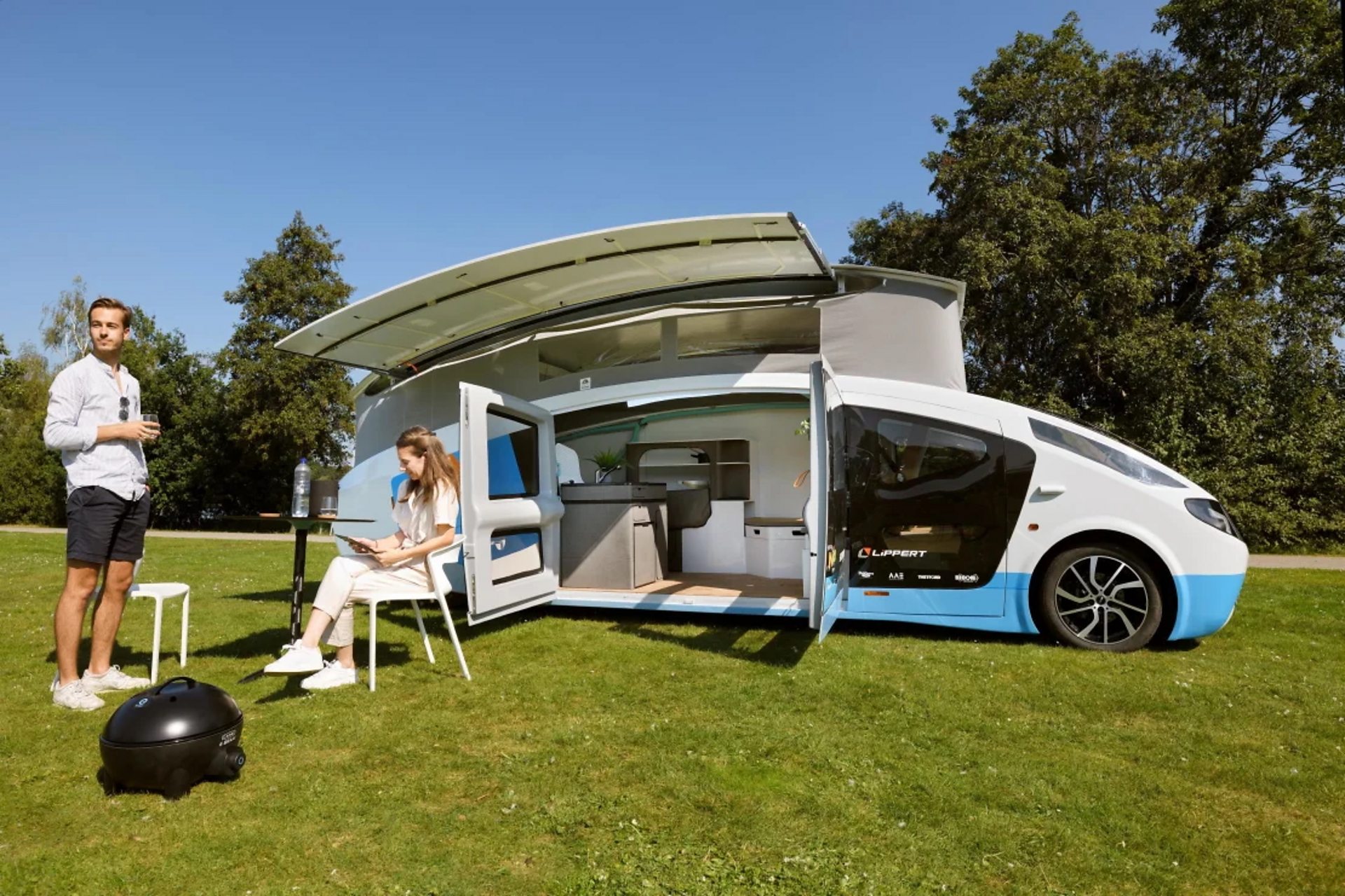 The world's first solar-powered campervan