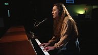 In session for  Radio Scotland: Kathryn Joseph