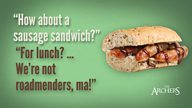 Quote of the Week: There's a time and a place for a sausage sandwich...