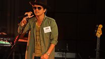Live Lounge: Bruno Mars