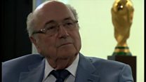FIFAブラッター会長に単独取材「心配していない」