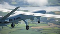 英国で旅客機空域のドローン飛行実験 20年までに実用目指す