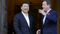 習中国主席の英公式訪問、歓迎の一方でくすぶる人権問題