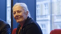 Vanessa Redgrave performs 'lost' Shelley poem