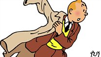 Tintin exhibition reveals Herge's secrets
