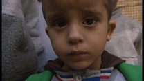 洗面器もつぎはぎ シリア内戦を生き延びる人々