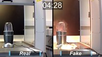 Fake Nutribullet explodes in safety test after 4 seconds