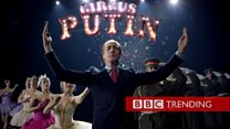 プーチン氏のパロディ 「ユーロビジョン」で話題に
