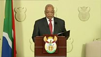 Perezida Zuma yasabye imbabazi