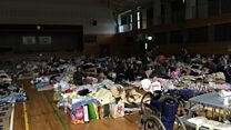 Watch: Breakfast at an evacuation centre in quake-hit Japan