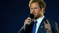 Prince Harry opens Invictus Games