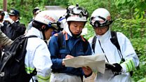 Search for seven-year-old in Japanese woods