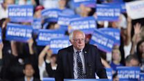 ...but Bernie is hanging on