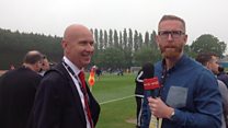 Ian Gwyn Hughes ac Iwan Roberts
