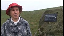Dadorchuddio carreg goffa i Moc Morgan