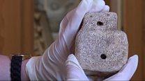 Lost ancient figurine found in museum store