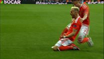 Rwsia 0-3 Cymru: Uchafbwyntiau