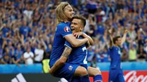 Icelandic commentator goes crazy
