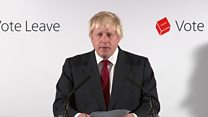 Boris Johnson: 'No need for haste'