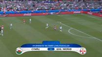 Uchafbwyntiau: Cymru 1 - 0 Gogledd Iwerddon