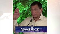 Rodrigo Duterte yarahiriye amabanga ya prezida wa Philippines